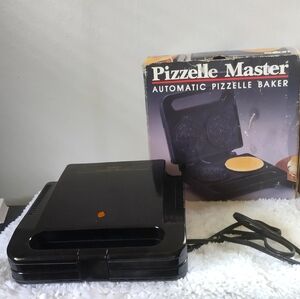 Pizzelle Master Automatic Pizzelle Baker By Sultan Like New Condition